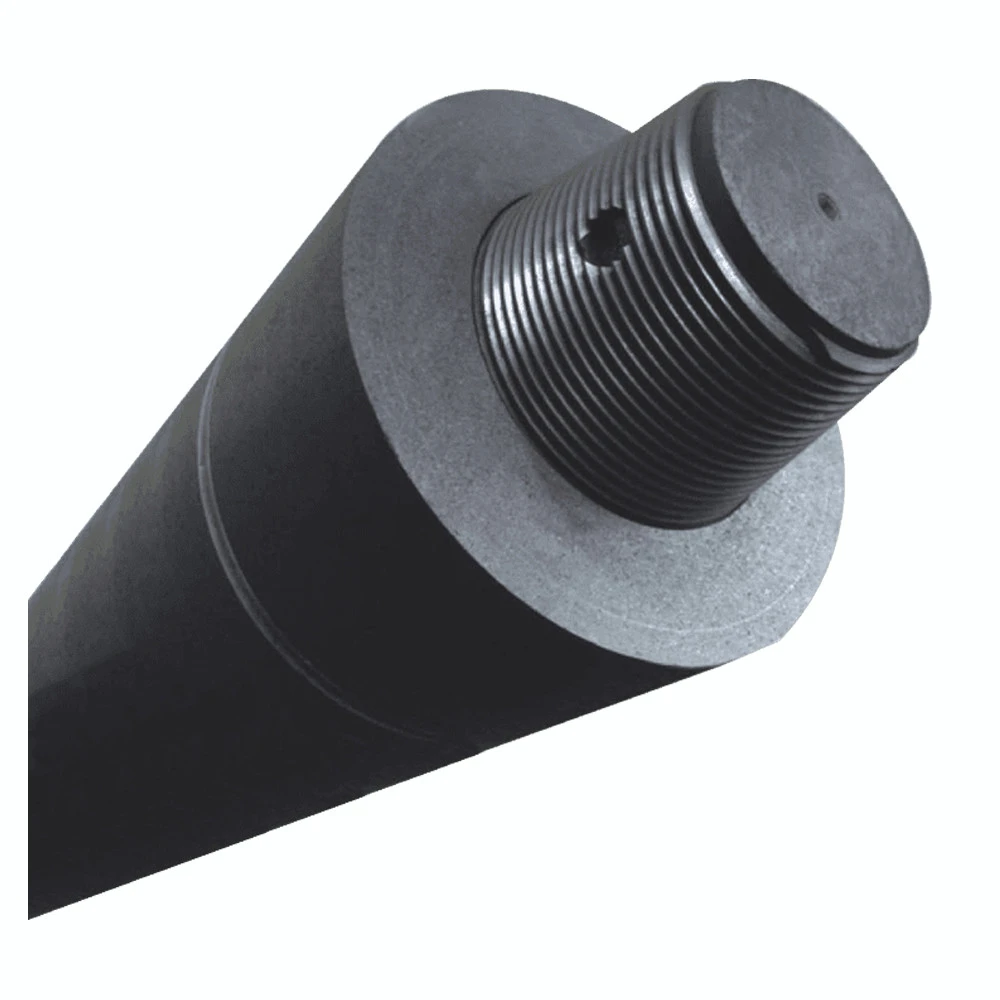 full size hp graphite electrode with nipple