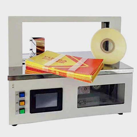 Fully Automatic Paper Strap Banding Machine for Money Vegetable Books OPP Film and Paper Strap