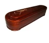 Funeral supply wood coffin paulownia casket