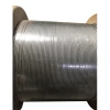 Galvanized Non-alloy steel cable in spool 6*7 2mm-3mm PE coating wire rope supplier fiber core ungalvanized