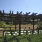 garden aluminum grape trellis