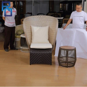 Garden Patio Rattan Wicker Furniture Imitate Bamboo Outdoor chair