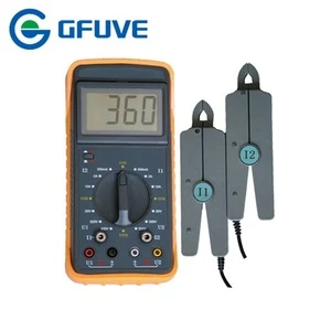 GF211 Electrical double clamp portable phasor meter