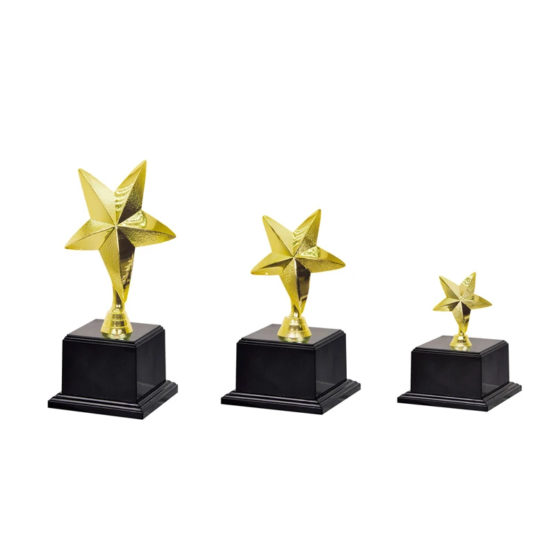 Gifts and crafts classic star award metal cup trophy winner souvenir decoration for events champions business gifts