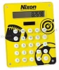 Giveaway print plate promotional 8 digit calculator