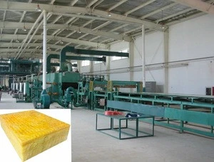 Glass wool insulation products making machine