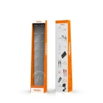 Global Free Samples Power Bank Hooks Paper Display Rack Corrugated Cardboard 3C Electronic Products Hook Carton Display Shelve
