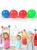 Import Glow in the dark floor anti stress relief luminescent toy ball target anti-stress fluorescent sticky wall ceiling ball in stock from China
