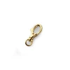 Gold color hot sell stock dog hook snap hook for handbag, backpack, luggage, clothing and garment