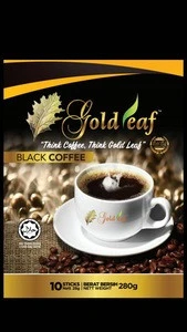 Gold Eaf Black Coffee instant coffee 2 in 1 and easy to prepare