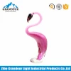 Golden Red Glass Art Flamingo Craft For Decoration
