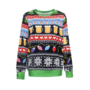 Good Design Ugly Custom Christmas Party Popular Gilrs Clothes Custom Sweaters Women