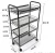 Import Good quality Antique Appearance hot sale high quality steel Specific Use 3 layers storage cart with casters trolley from China