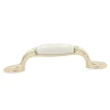 Good Quality Gold Ceramic Cabinet Drawer Pull Handle