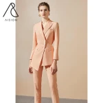 Good Quality Wholesale Trendy Bright Color Woman Wear Lady Office Business Pants Suit