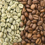 Green coffee beans