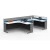 Import GuangZhou Commercial Office Desk Modern Office Furniture For More Persom from China