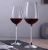 Import hand made red goblet borosilicate wine glasses with diamend from China