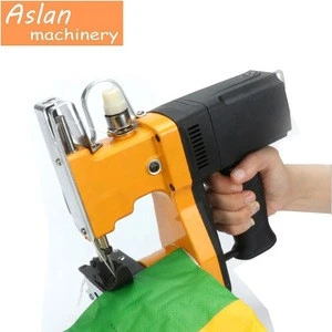 Handheld Woven Bag Sewing Machine/ Portable Small Sacks Bags Sewing Machine with Automatic Cutting/ Bag Sealing Machine