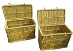 Handicraft Eco friendly Fruits/Vegetables/Cloths/Kids Toys Storage boxes/Bins