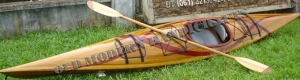 Handmade wooden boat Real Kayak GRC02 15&#x27;