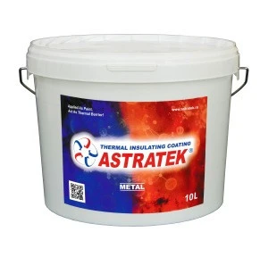 Heat Insulating Polymeric Coating ASTRATEK Metal 10 L Thermal Insulation for Metal Surfaces