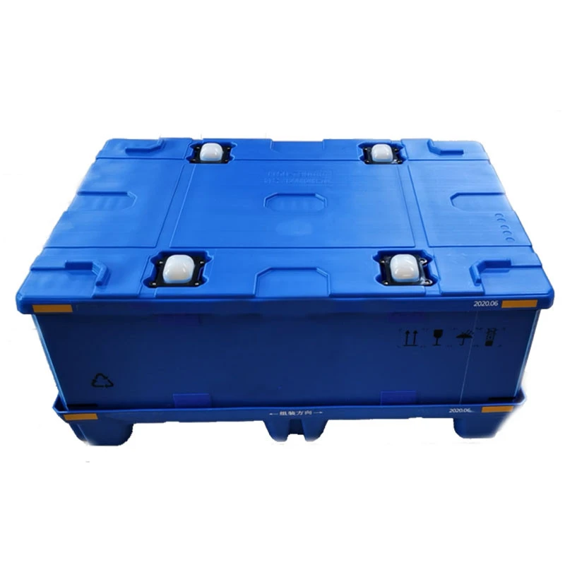 Heavy Duty Virgin Large Stackable Durable HDPE Plastic Crate Pallet For Deck Racking And Logistics