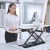 Import Height Adjustable Standing Desk Stand Up Laptop Table Compact Desktop Computer Workstation Sit To Stand Up Desktop Riser from China