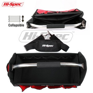 Hi-Spec 16 Inch Waterproof Custom Tool Bag 600D Polyester Tote Bag Open Top Men Large Capacity Shoulder Bag DT40257
