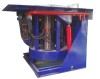 High efficiency 2 ton hydraulic steel shell medium frequency induction melting furnace used to make steel billet