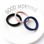 High Elasticity Rubber Band Hair Accessories New Technology Seamless Towel Hair Rope Minimalist Elastic Hair Tie