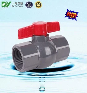 high pressure PVC octagonal ball valve pn16 for drink water