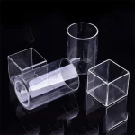 High purity silica quartz square cylinder quartz boat manufacturers direct sales