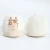 Import high quality  0-3 Months Baby Organic cotton caps  2layer thick hats from China