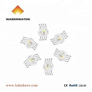 High quality 4colors in 1 chip high power led 4watt with 350mA current