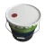 Import High quality 5 gallon metal pail metal tin paint pail bucket with flower lid from China
