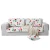 High quality anti-slip cozy roses pattern soft flannel sofa cover design
