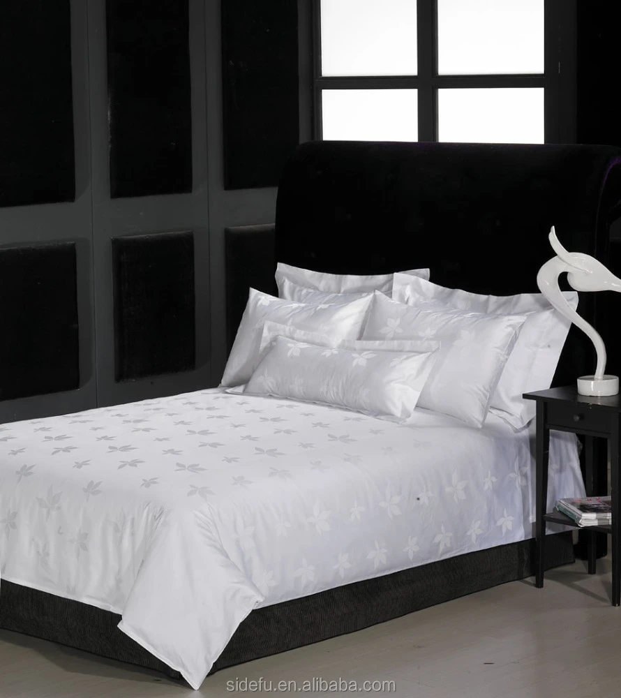High Quality Cheap Egyptian Cotton Hotel Jacquard Bed Linen
