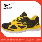 High quality Cheap price EVA+TPR sole sneakers men white sports shoes