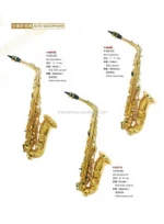 High Quality Eb Key Yellow brass Lacquer Surface alto saxophone ABC1102SM