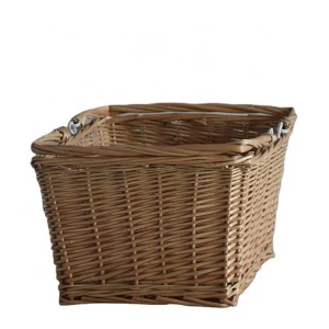 High quality eco-friendly Wicker Gift Fruit Basket with handle