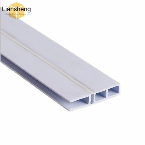 high quality extrusion plastic parts PVC PE ABS PP PC customized door and window extrusion plastic profile