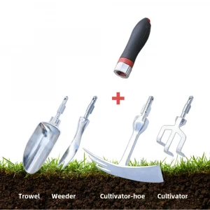 High Quality Garden Hand Tools Outdoor Aluminum Alloy Plant Removal Garden Hand Tool  Weeder