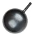 Import High Quality Hand Hammered Round Bottom nonstick frying  Without Rusting Iron Wok with wooden handle from China
