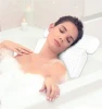 High quality Luxury bathtub headrest spa bath pillow with suction cups