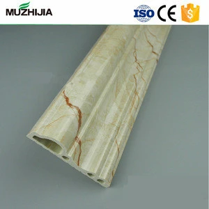 High Quality Marble Wooden designs PVC door frame Decorative mouldings Profiles