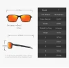 High quality Mens cycling sun glasses custom logo sport sunglasses polarized