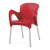 Import High quality metal legs plastic living room chair leisure leisure arm chair from China
