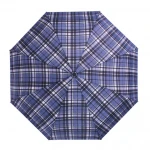 High quality rain umbrella automatic 3 folding umbrella with J handle