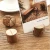 Import High quality rustic wood business desktop name table card holder from China